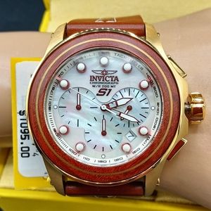 FIRM PRICE-NEW INVICTA S1 Wood Mother of Pearl